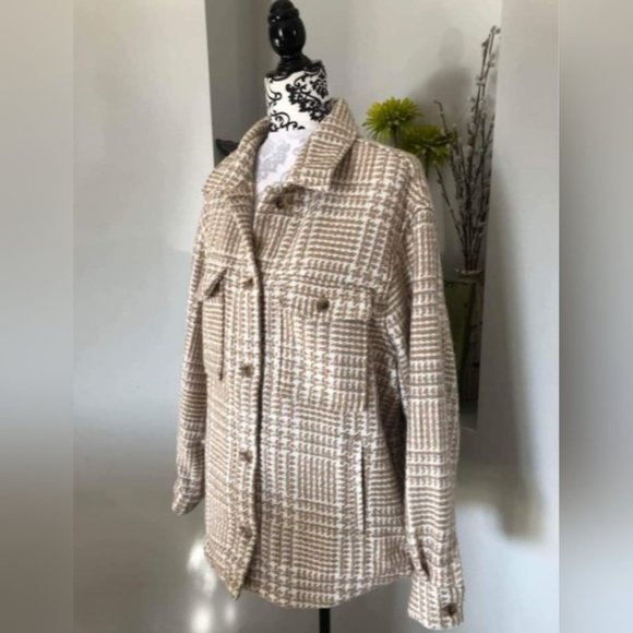 GARCIA  Tweed Shacket NWT Womens Sz XL/ 1X - Picture 3 of 10